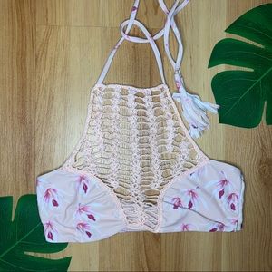 Acacia Swimwear island orchid panama Top